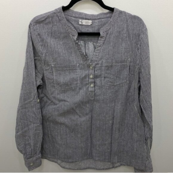 Carve Designs Striped Blouse - Picture 1 of 4